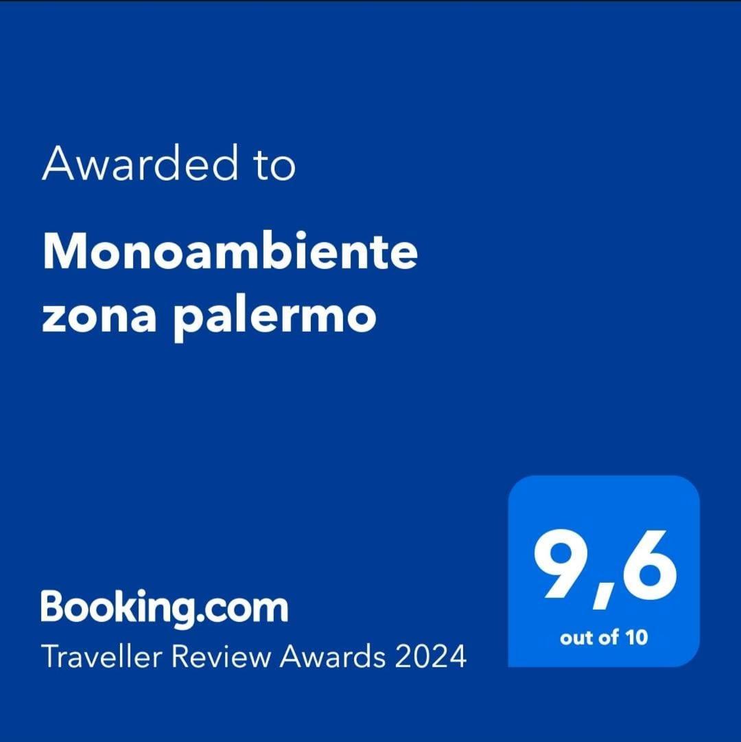 Monoambiente Zona Palermo Leilighet Buenos Aires Eksteriør bilde